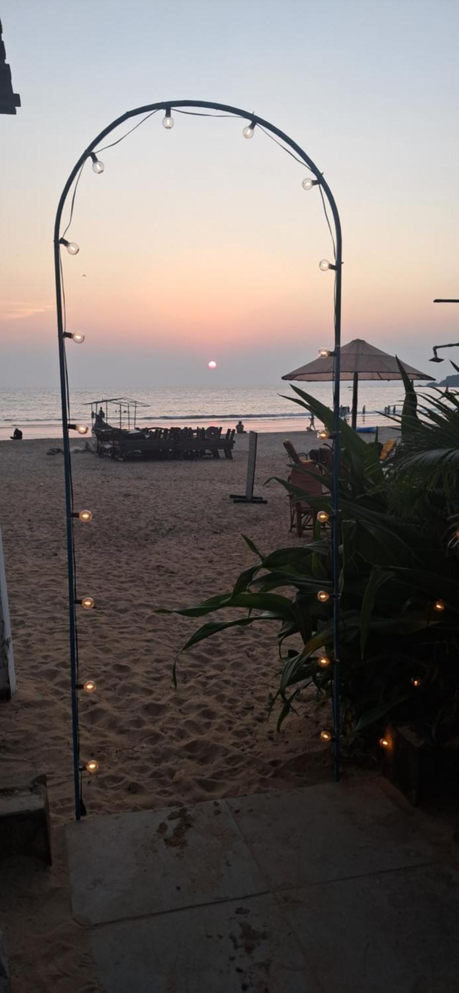 Columbus Goa Beach Resort Palolem Bagian luar foto